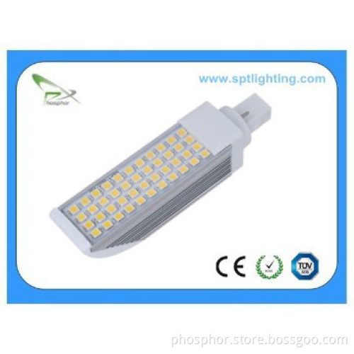 Long lifespan 8W E27 Led PL light for home 3 years warrant